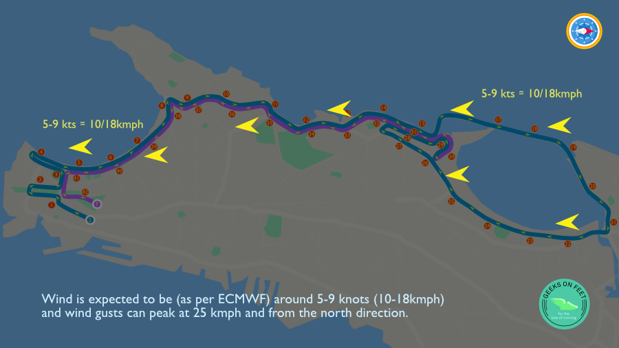 Wind map