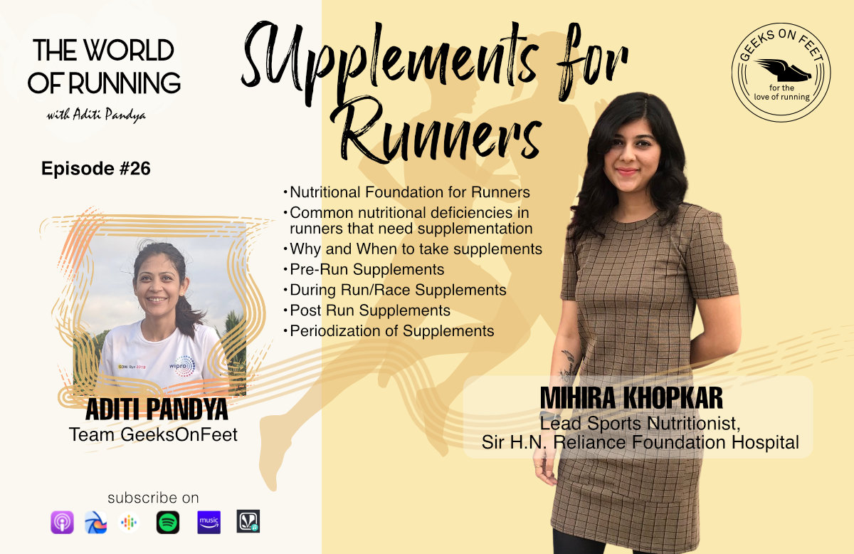 Ep 26: Supplements for Runners