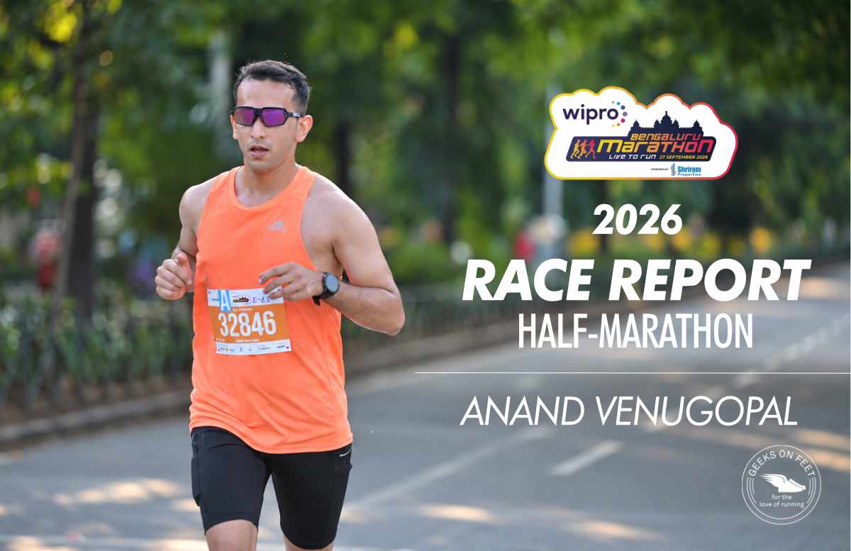 Race Report: Wipro Bengaluru Half Marathon 2026 by Anand