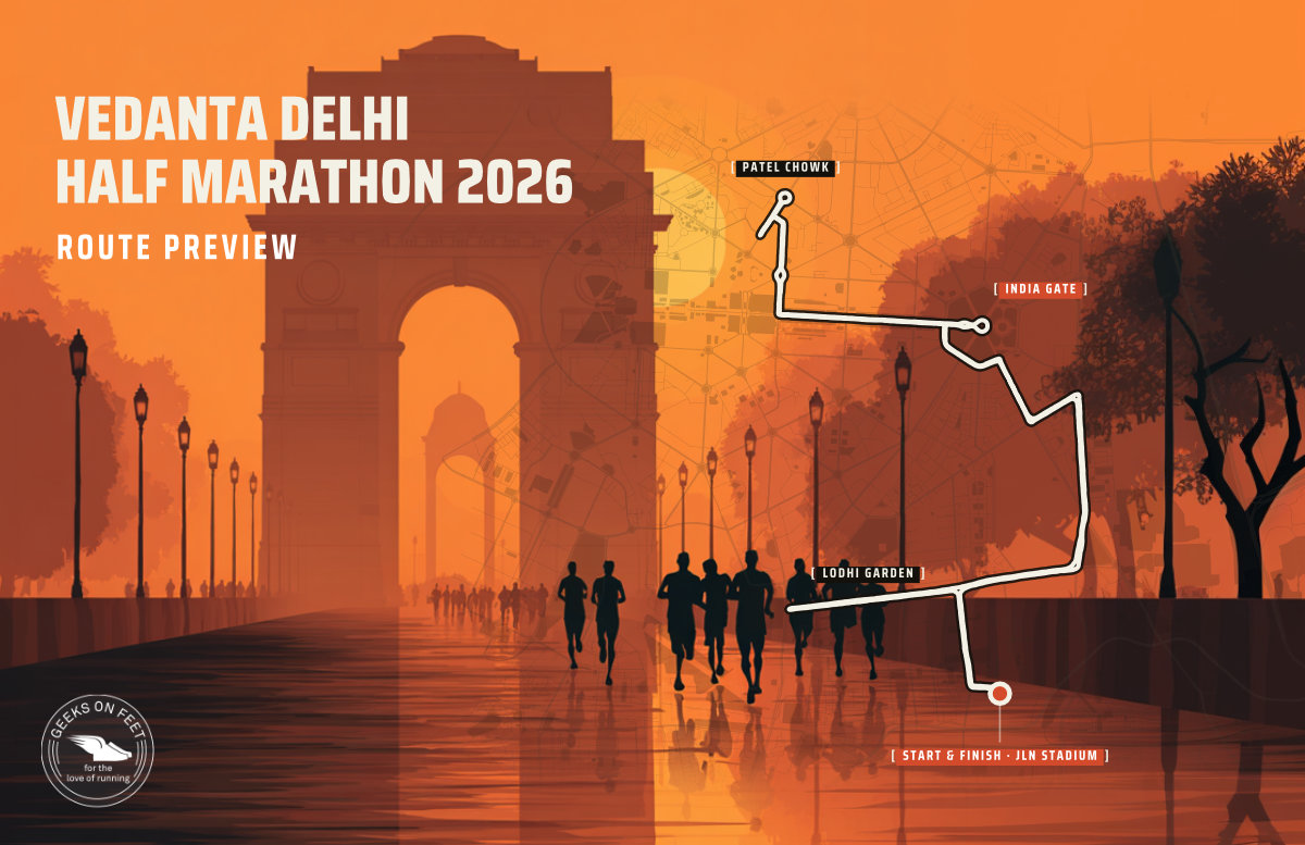 Vedanta Delhi Half Marathon 2026 Route Preview